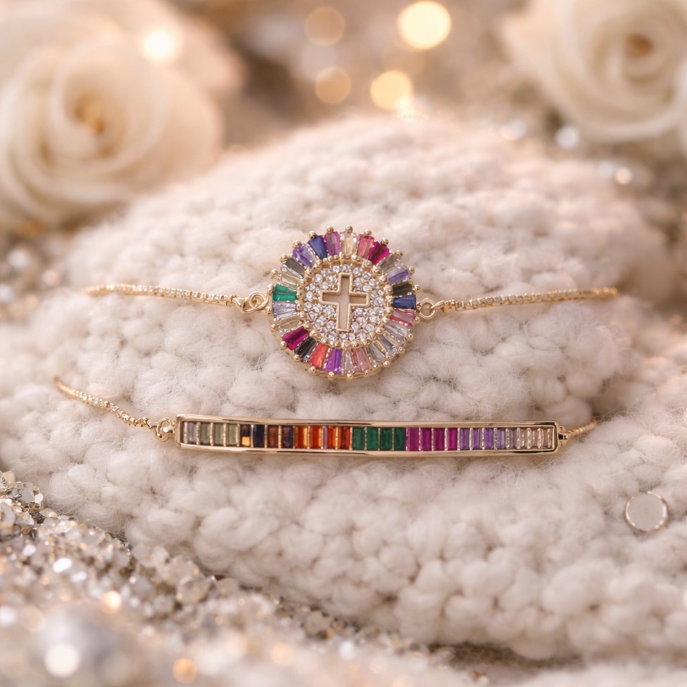 Arm candy Los Angeles two bracelet set new inbox